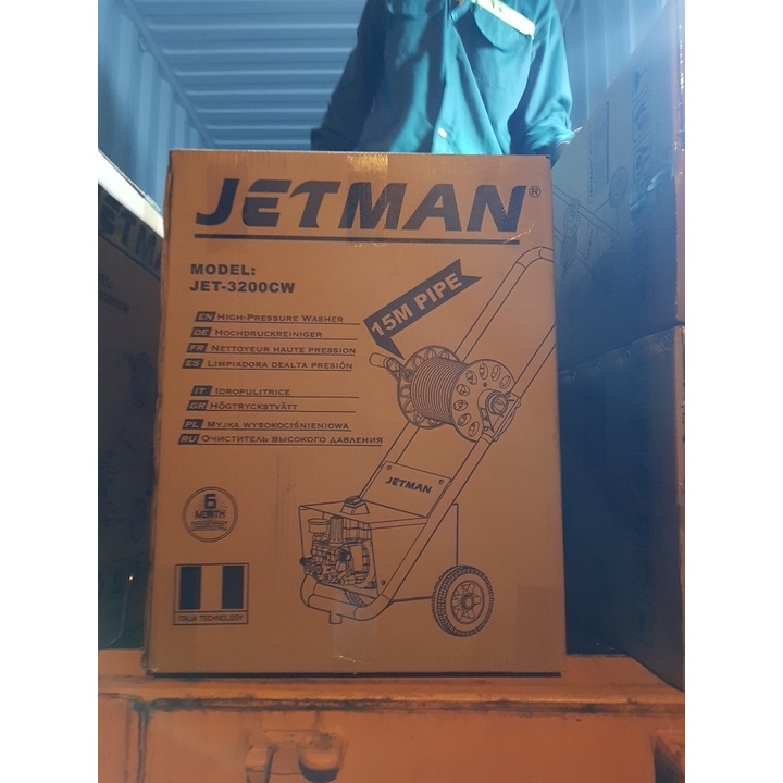 Máy Rửa Xe Jetman 3200W JET-3200CW