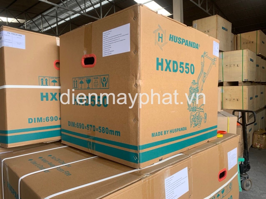 Máy Xới Đất Chạy Xăng Huspanda 6.5Hp HXD550