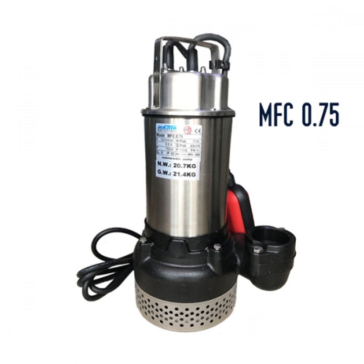 Máy Bơm Chìm Mastra 1HP MBA 750-MFC 0.75