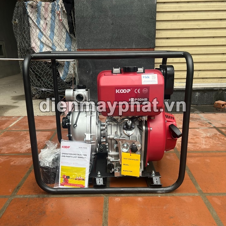 Máy Bơm Nước Chạy Dầu Koop 6.6Kw KDP50HB