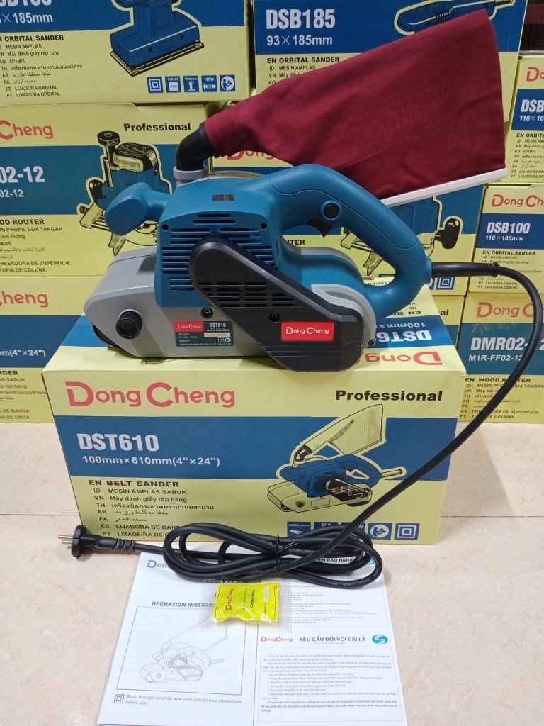 Máy Chà Nhám Băng Dongcheng 1200W DST610