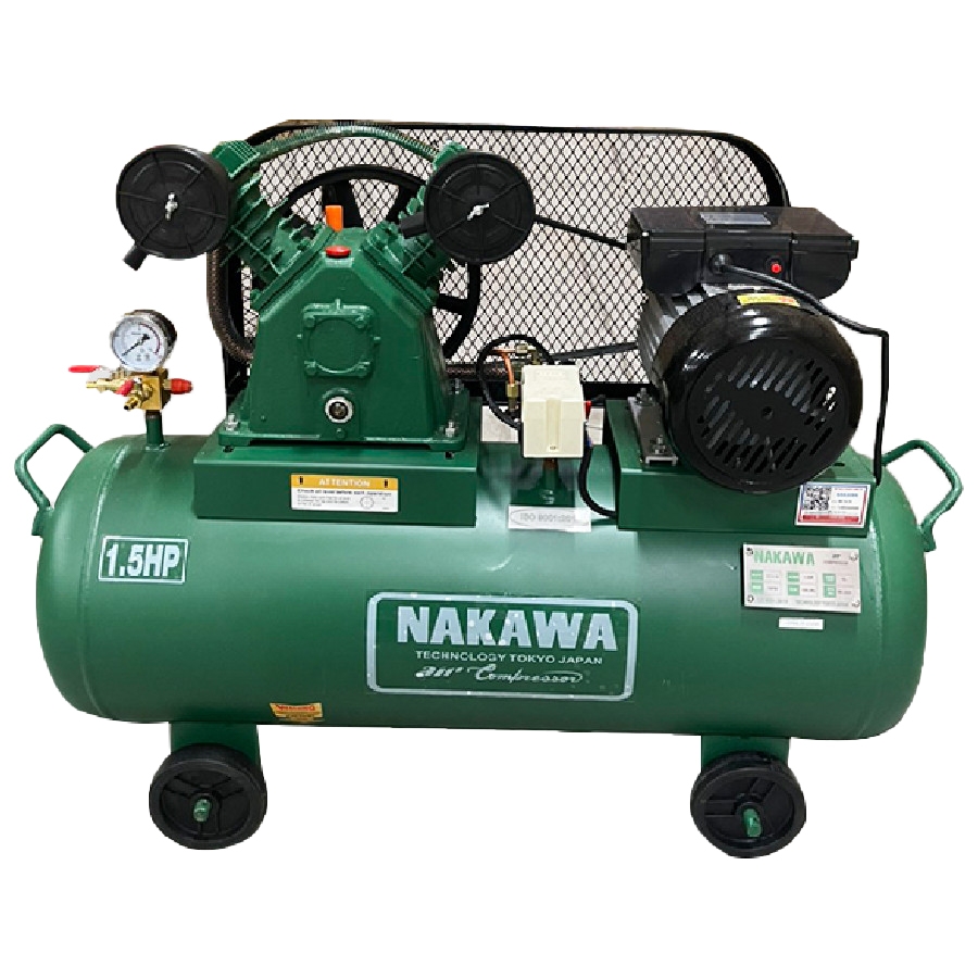 Máy Nén Khí Dây Đai 1.5HP Nakawa NK15-70 70L