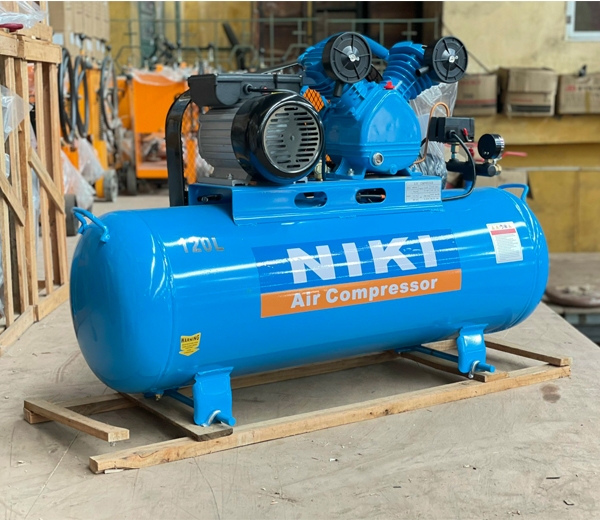 Máy Nén Khí Dây Đai Niki 3HP 120L NK-30120