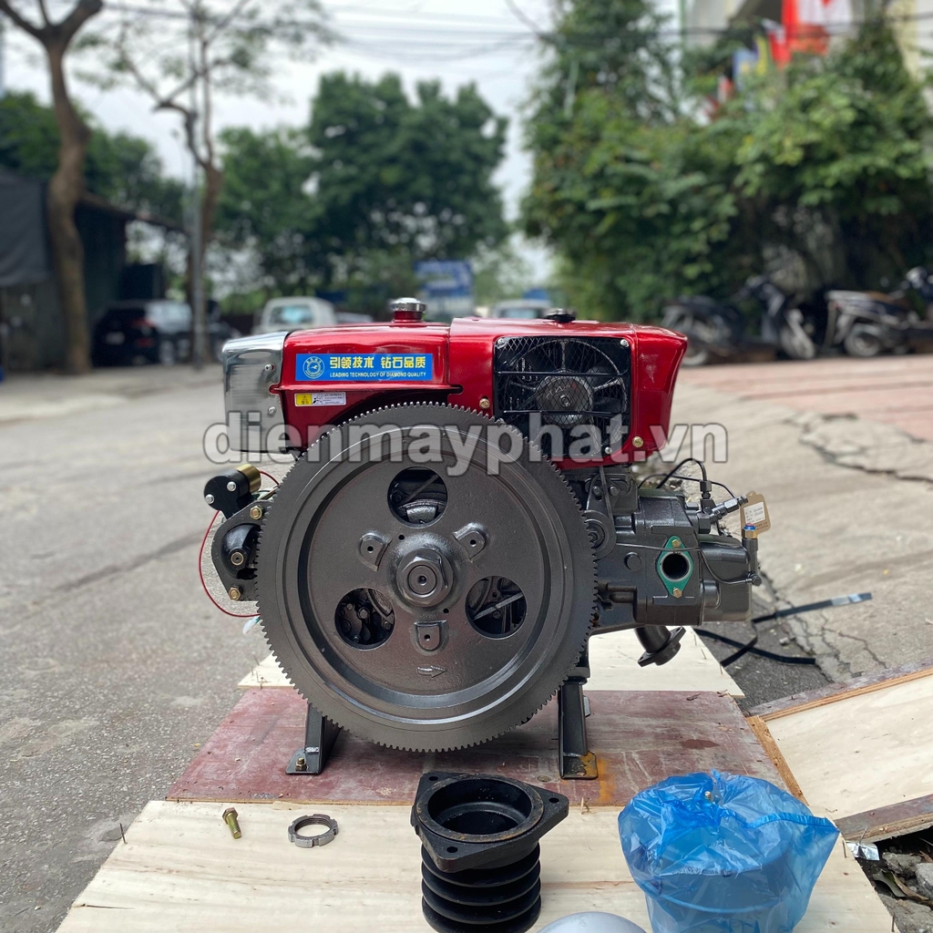 Máy Nổ Dầu Changjia 15Hp CJ ZS1100NM (D15 Gió Đèn Đề)