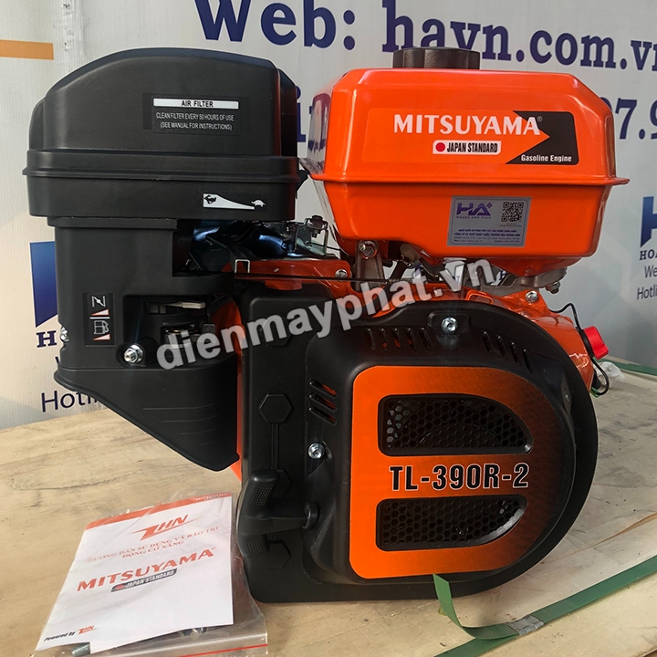 Máy Nổ – Động Cơ Xăng Mitsuyama 13HP Tua Chậm TL-390R-2