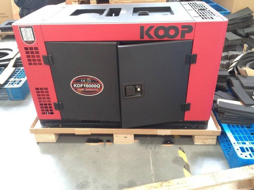 Máy Phát Điện Chạy Dầu Koop 15KVA KDF16000Q