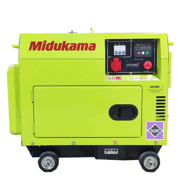 Máy Phát Điện Chạy Dầu Midukama 3Kw HL4000T