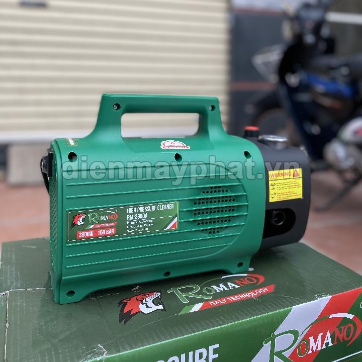 Máy Phun Xịt Rửa Xe Romano 2800W RM-2800A Có Chỉnh Áp