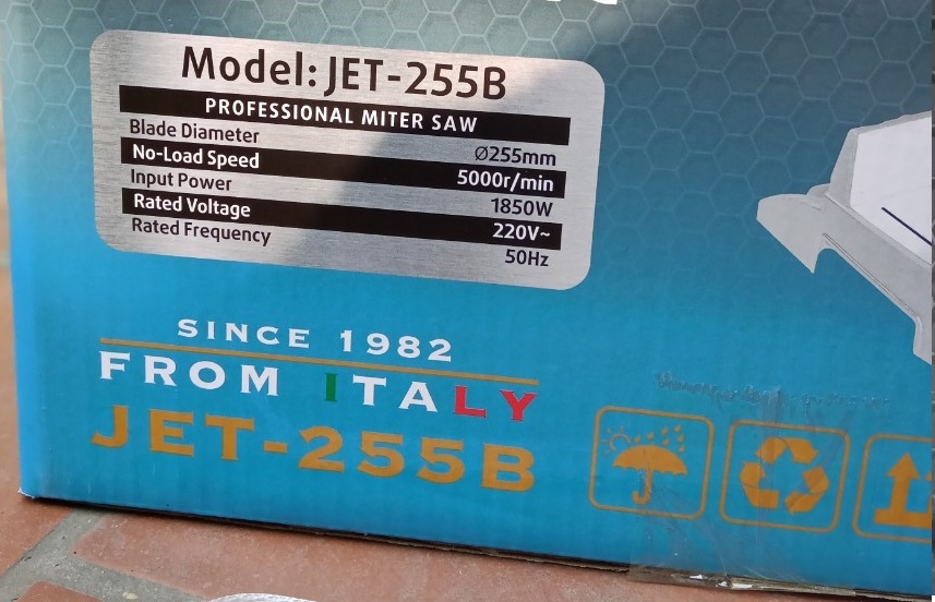 Máy Cắt Nhôm Jetman 1850W JET-255B