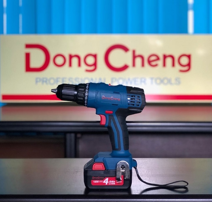 Máy Khoan Vặn Vít Dùng Pin Dongcheng DCJZ 13 18V