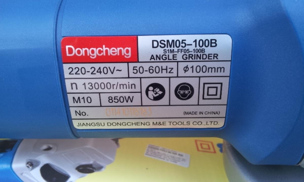 Máy Mài Góc Dongcheng DSM05-100B 850W