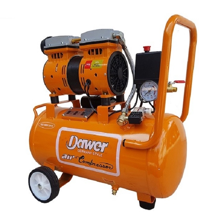 Máy Nén Khí Không Dầu Dawer 750W 30L DA 700-30