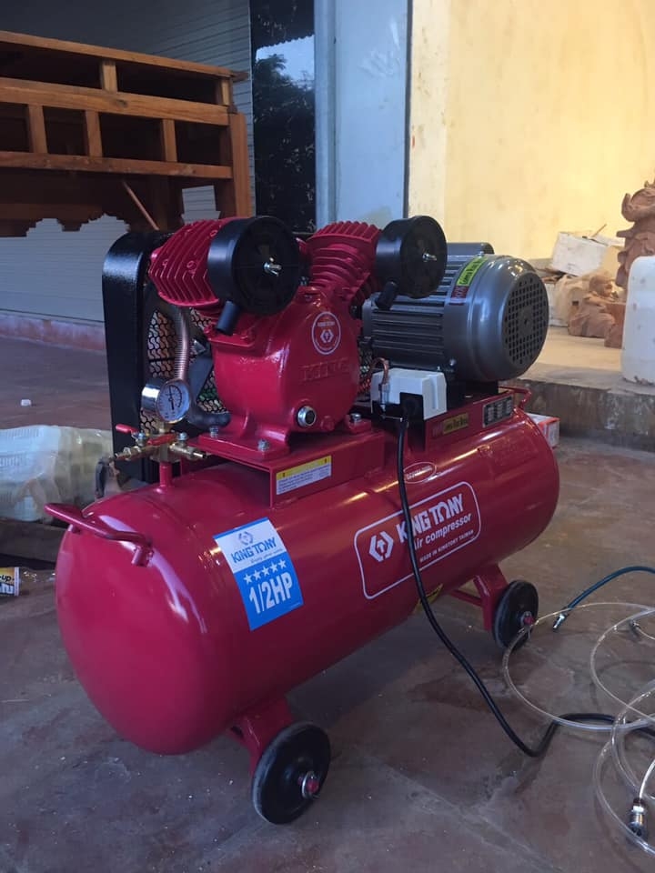 Máy Nén Khí Dây Đai Kingtony 1/2HP 62L KTC-62