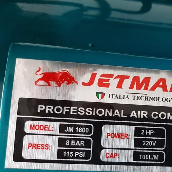 Máy Nén Khí Không Dầu Jetman 2HP 50L JM-1600