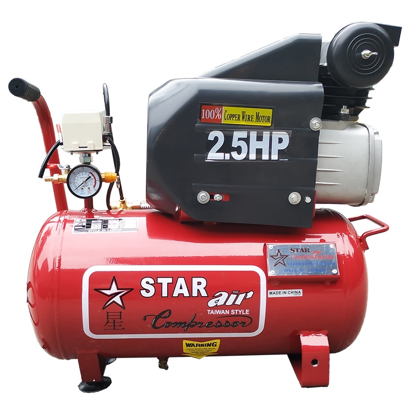 Máy Nén Khí Có Dầu Liền Trục Star 2.5HP 24L 12-ST