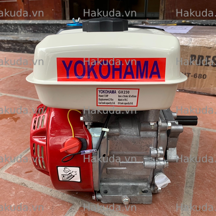 Máy Nổ – Động Cơ Xăng Yokohama 7.5HP GX230-CH Tua Chậm