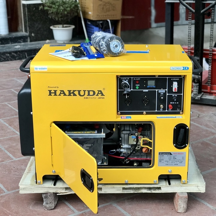 Máy Phát Điện Chạy Dầu Hakuda 5Kw HKD 6500V