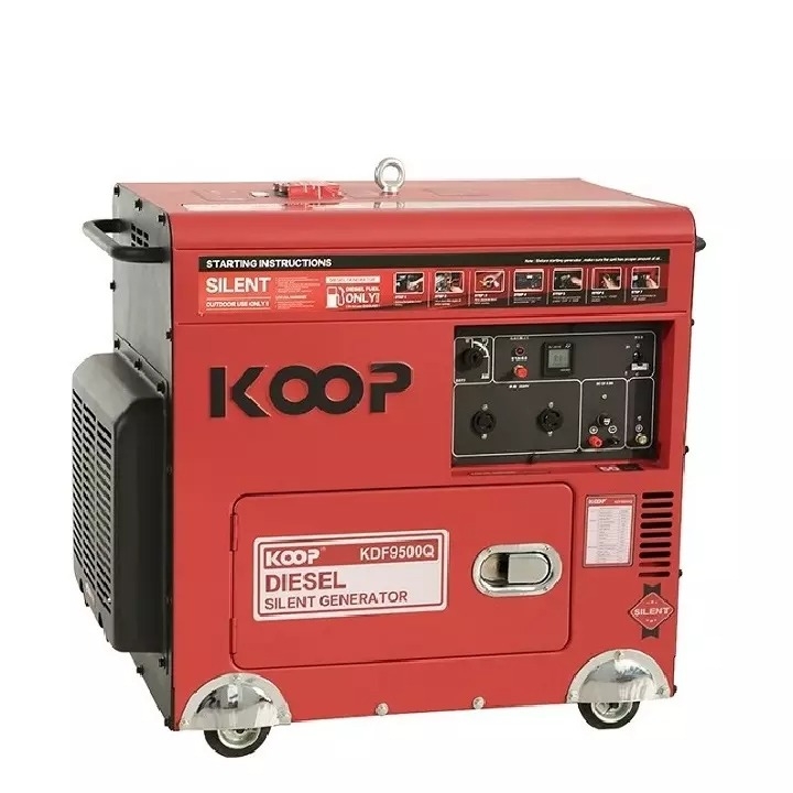 Máy Phát Điện Chạy Dầu Koop 7Kw KDF9500Q