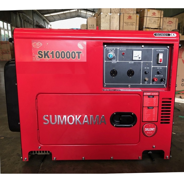 Máy Phát Điện Chạy Dầu Sumokama 7Kw SK10000T