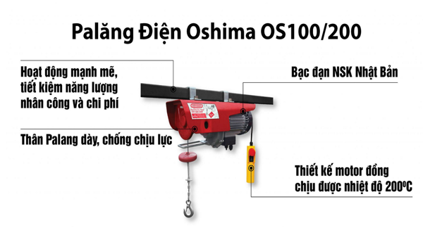Palang Điện Oshima OS 300/600