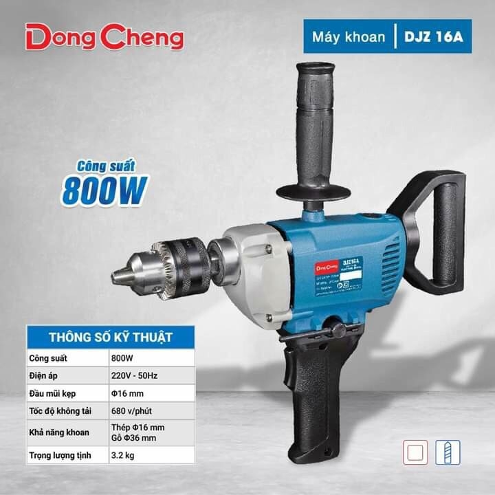 Máy Khoan Chuồn Dongcheng DJZ16A 800W