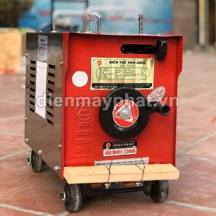 Máy Hàn Tiến Đạt 200A 220V HĐ-200Đ Dây Đồng