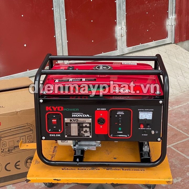 Máy Phát Điện Chạy Xăng Honda Kyo Power 2.5KVA THG3200EX