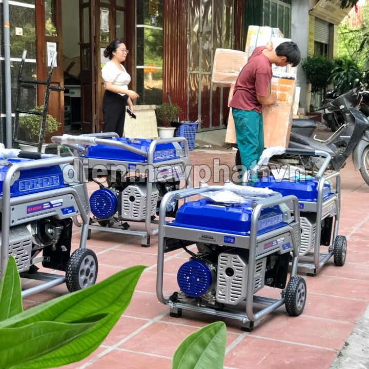 Máy Phát Điện Chạy Xăng Hakuda 5Kw HKD 8500EX