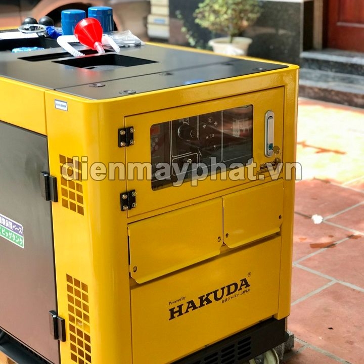 Máy Phát Điện Chạy Dầu Hakuda 10Kw HKD 12000V-3P 3Pha