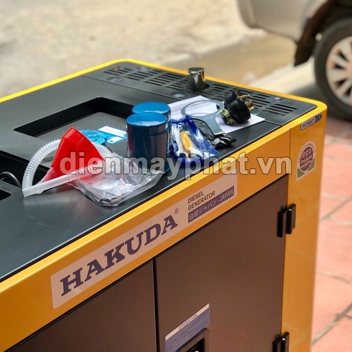 Máy Phát Điện Chạy Dầu Hakuda 15KVA HKD 15KVA-1P