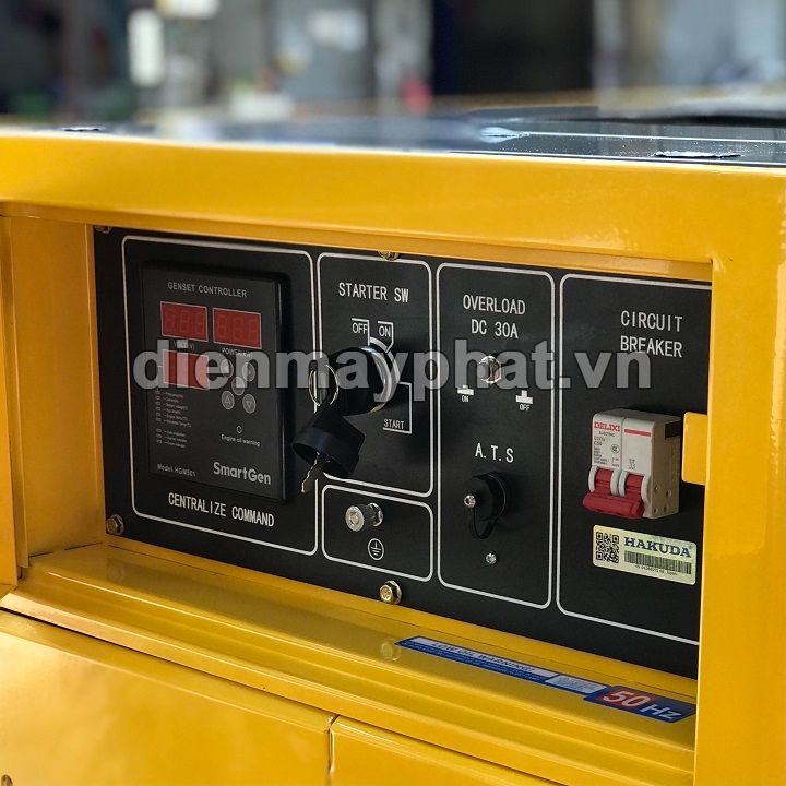 Máy Phát Điện Chạy Dầu Hakuda 18KVA HKD 18KVA-1P