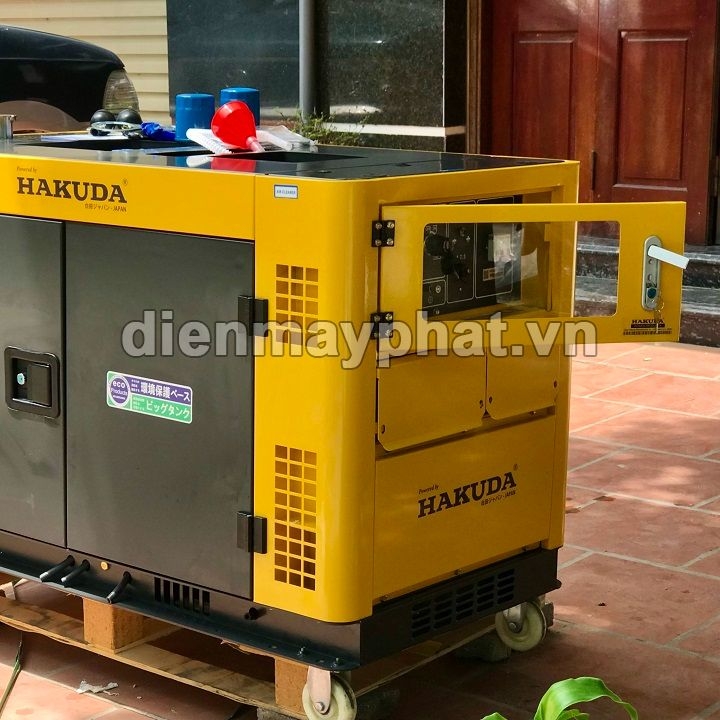 Máy Phát Điện Chạy Dầu Hakuda 10Kw HKD 12000V-3P 3Pha