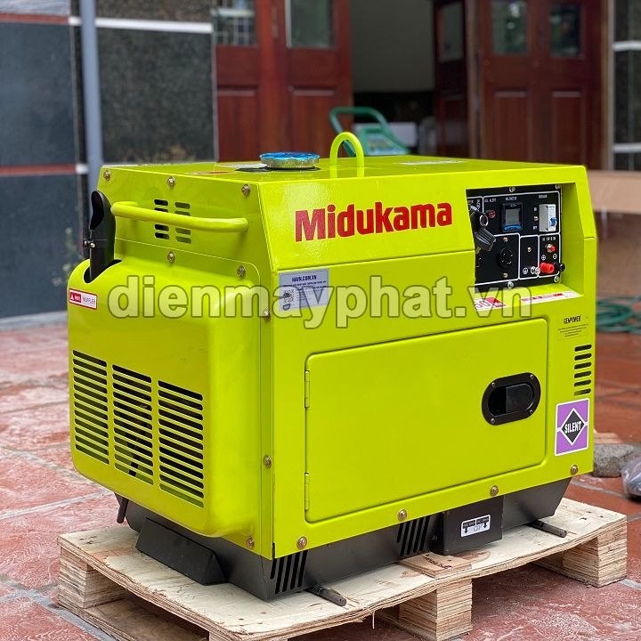 Máy Phát Điện Chạy Dầu Midukama 3Kw GDG 4000ECS