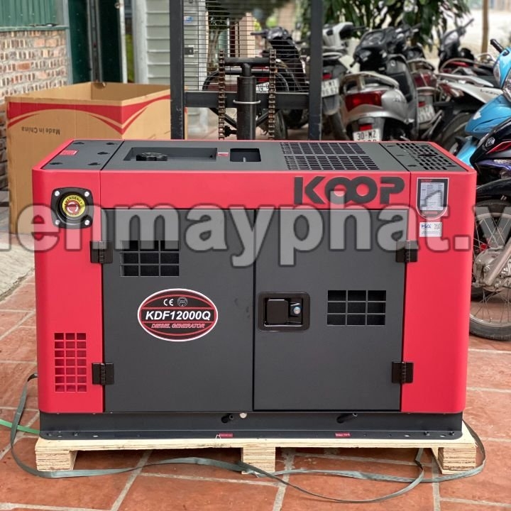 Máy Phát Điện Chạy Dầu Koop 10Kw KDF12000Q