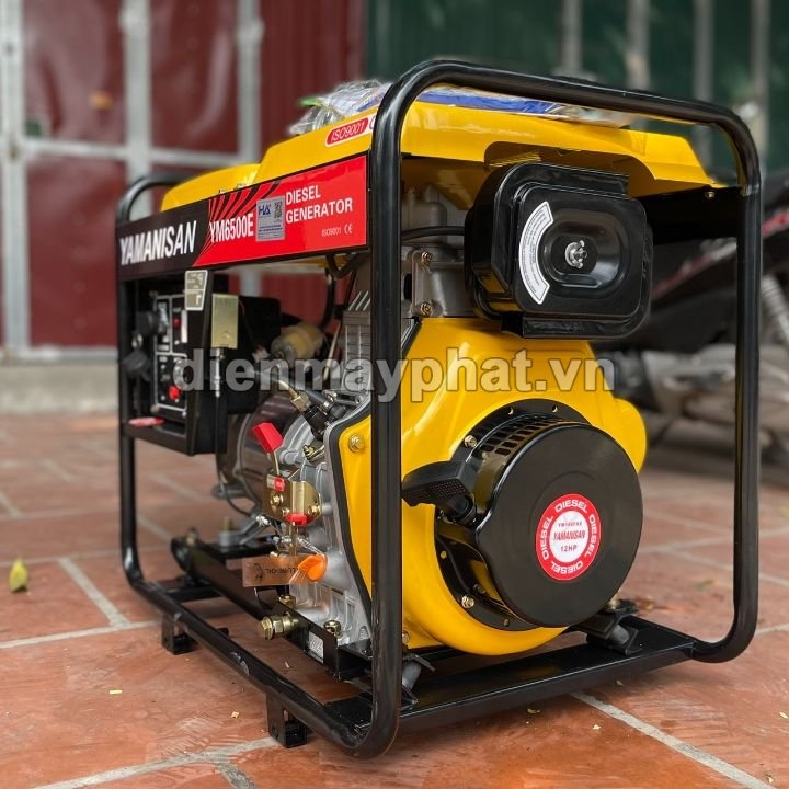 Máy Phát Điện Chạy Dầu Yamanisan 5Kw YM6500E