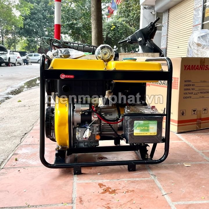 Máy Phát Điện Chạy Dầu Yamanisan 5Kw YM6500E