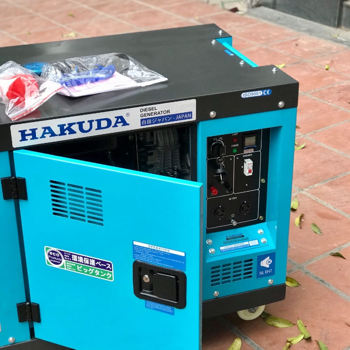 Máy Phát Điện Chạy Dầu Hakuda HKD 10KVA