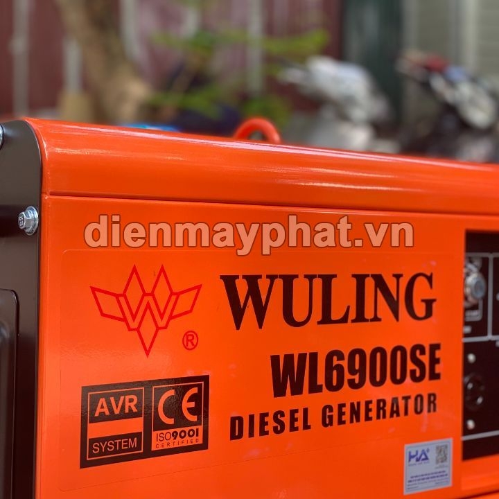 Máy Phát Điện Chạy Dầu Wuling 5Kw DG6900SE