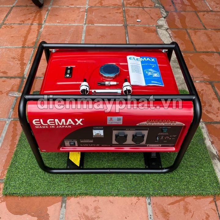 Máy Phát Điện Chạy Xăng Elemax 5KVA SH6500EX