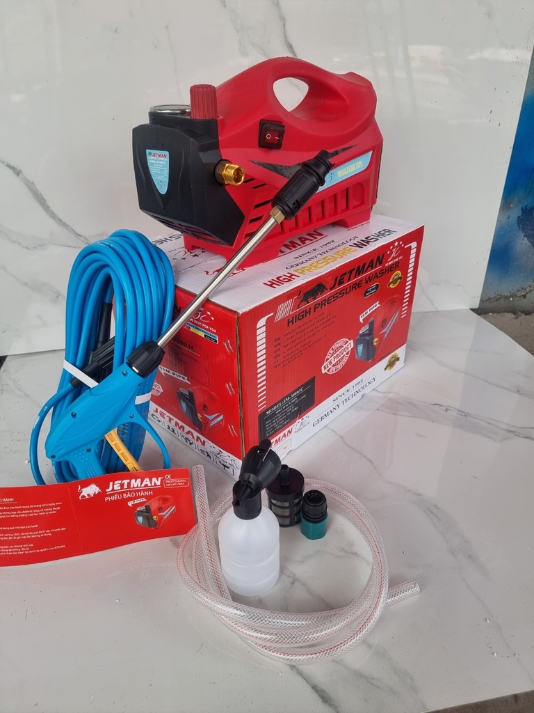 Máy Rửa Xe Jetman 3000W JM-3000JC Chỉnh Áp