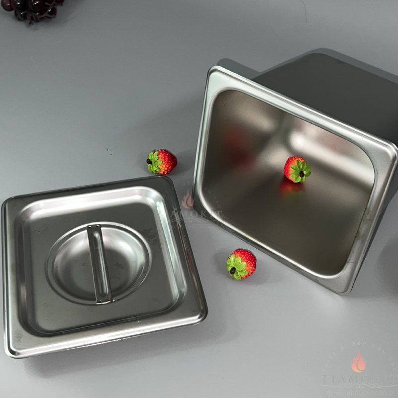 Khay đựng topping, trà sữa, chè,... GN 1/6/15