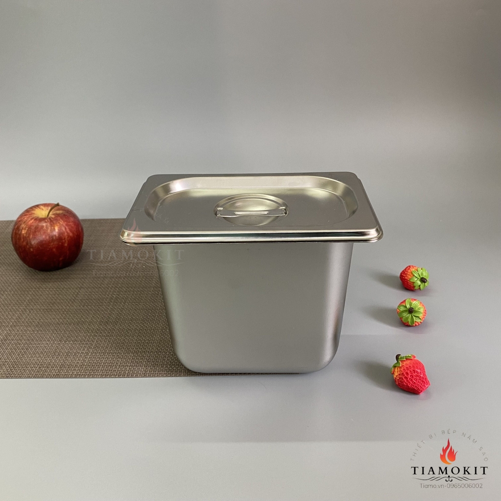 Khay đựng topping, trà sữa, chè,... GN 1/6/15