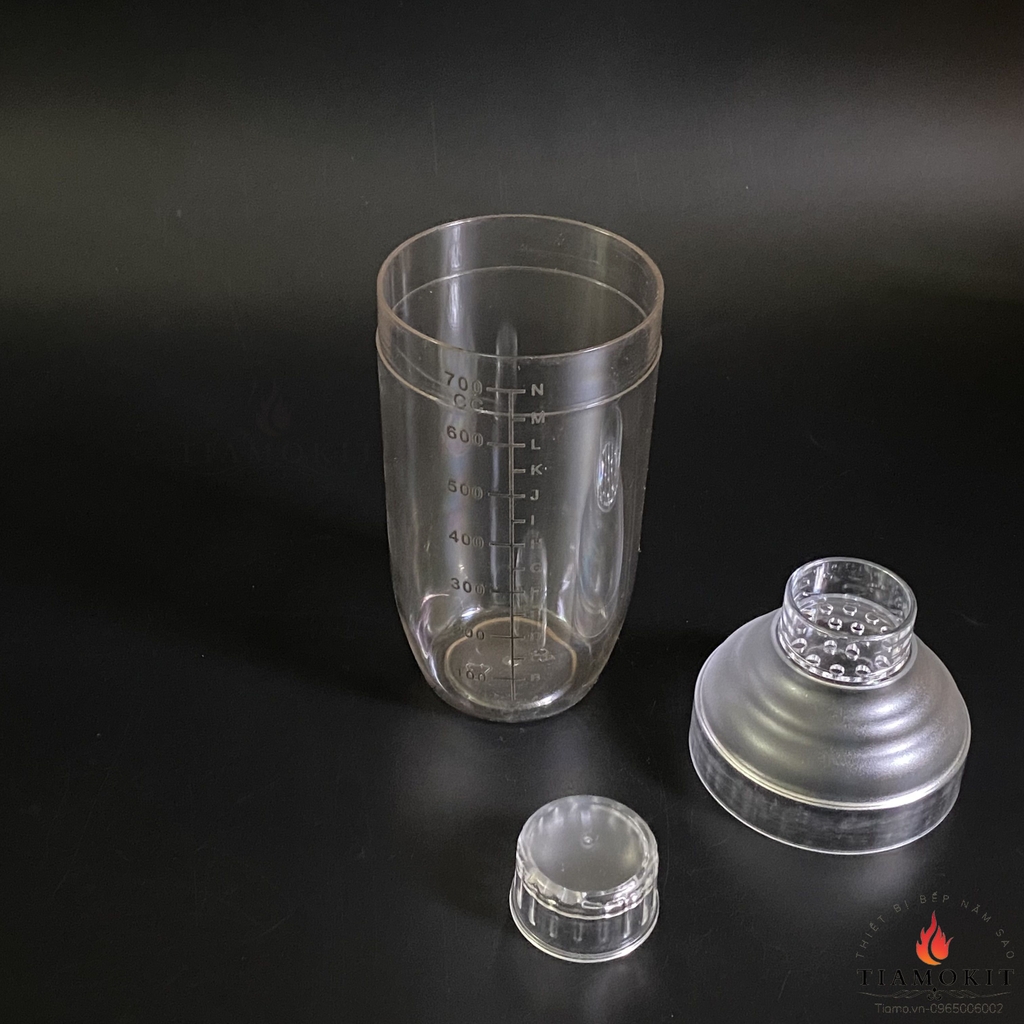 Bình lắc pha chế bằng nhựa 700cc