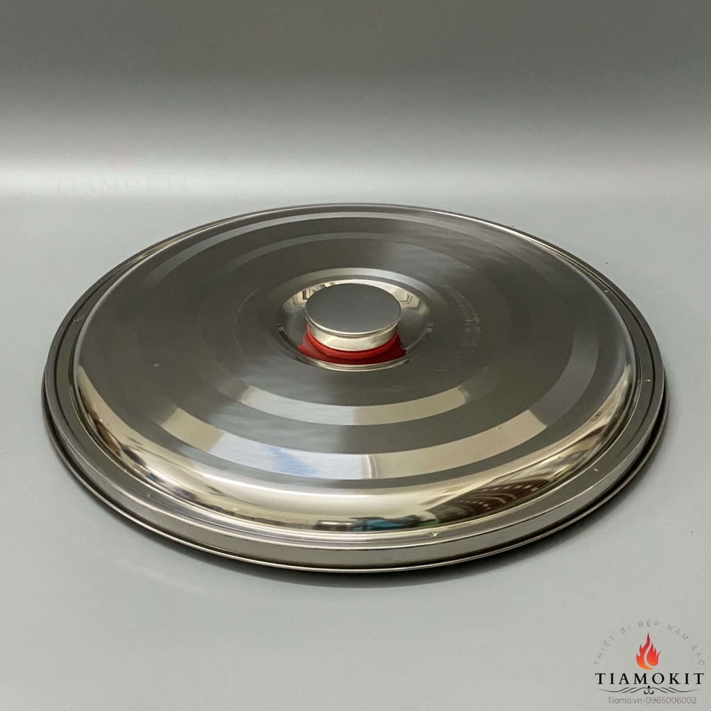 Nồi điện 60 lít inox 304 có xửng hấp, có vòi