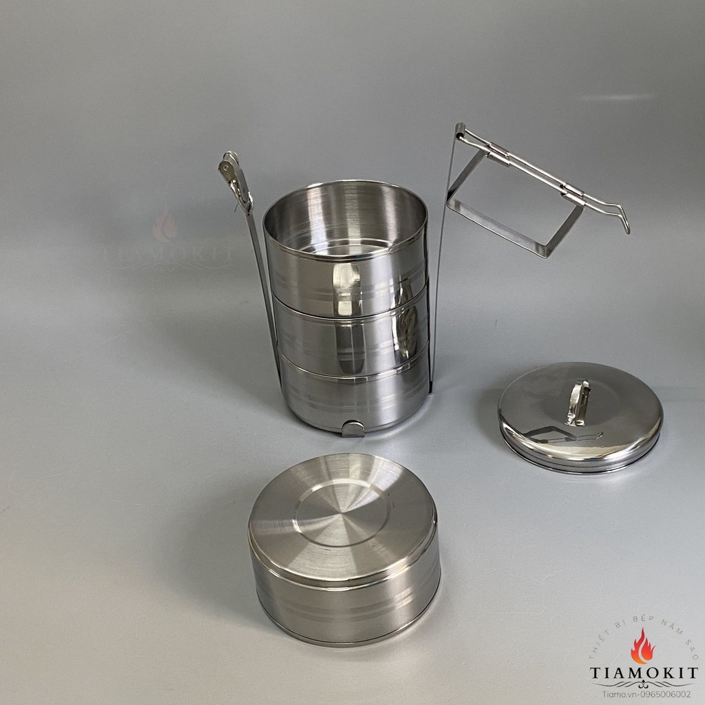 CẶP LỒNG INOX 4 TẦNG SUS 201