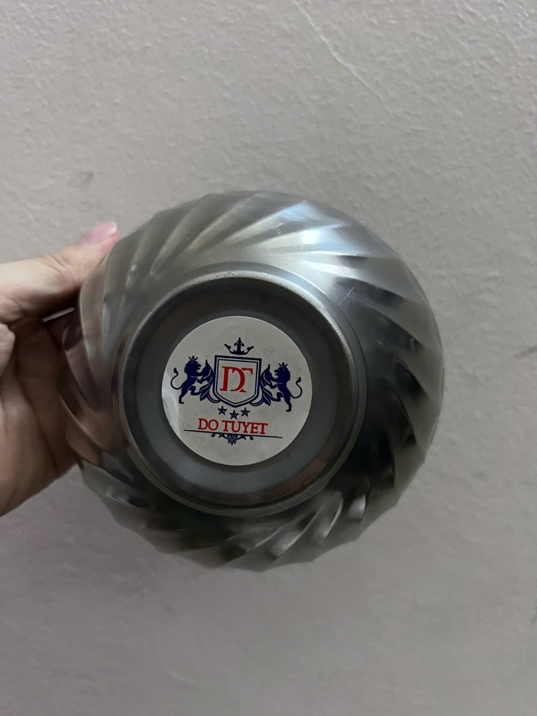 BÁT INOX XOẮN 2 LỚP ĐỖ TUYẾT