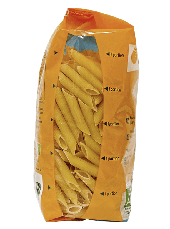 Mì NUI ỐNG PENNE TRẮNG hữu cơ - EU Organic - Markal - Pháp - 500gr