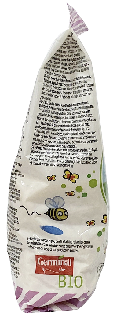 MÌ NUI ĂN DẶM hữu cơ cho bé DẠNG SỢI (từ 8 tháng tuổi) - EU Organic - Bio Junior - Italy - 200gr