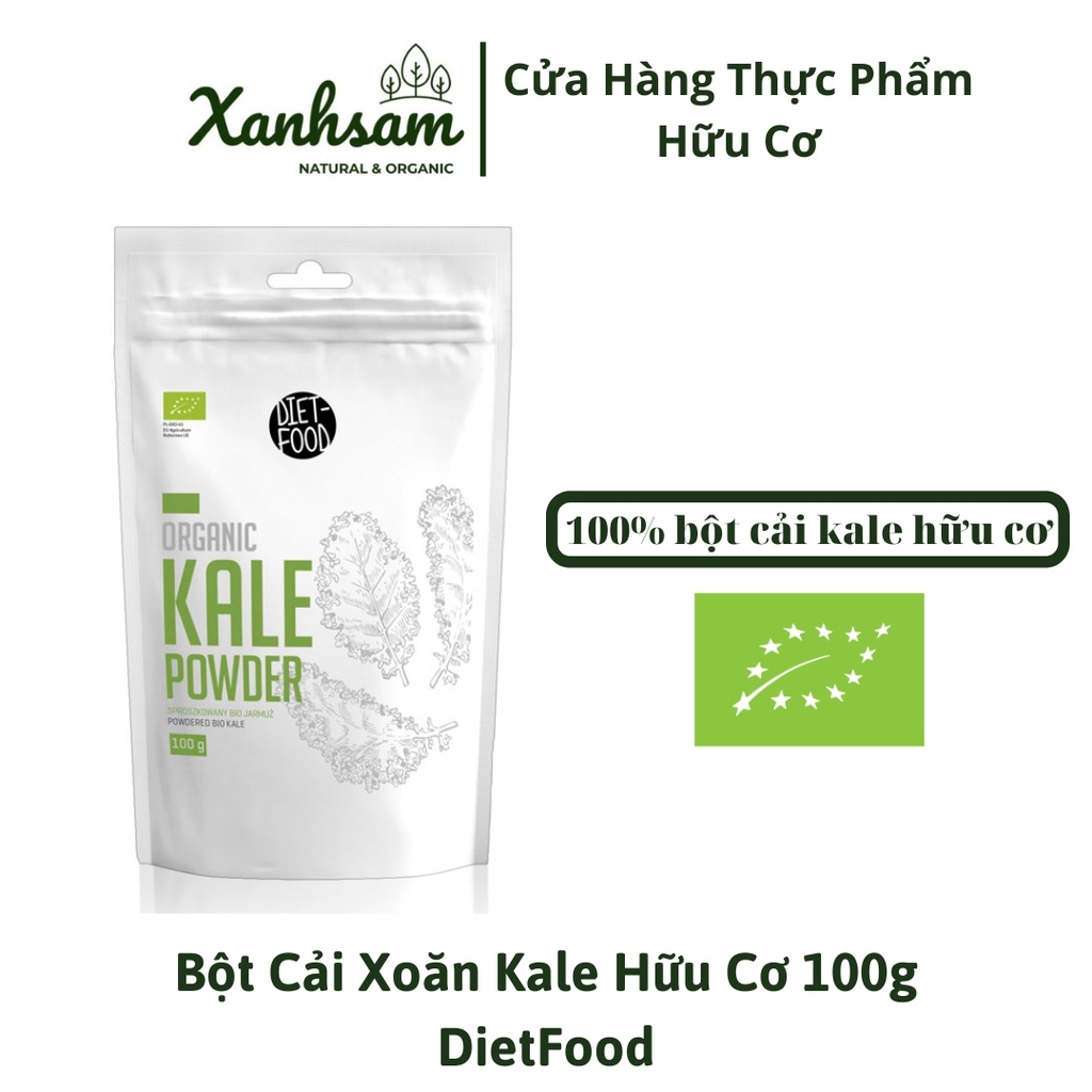 BỘT CẢI KALE HỮU CƠ DIETFOOD