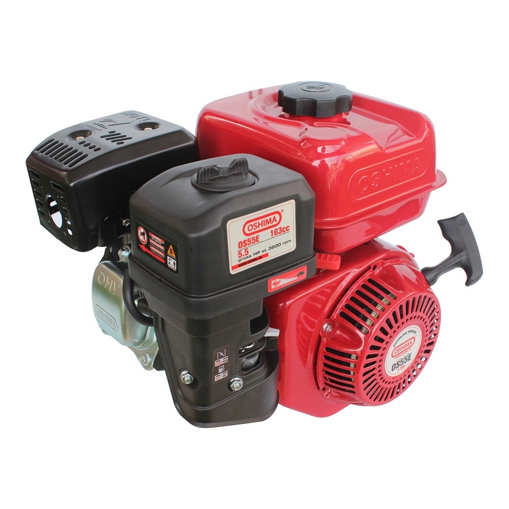 Động cơ nổ Oshima OS55E 5.5HP Đỏ 4 thì